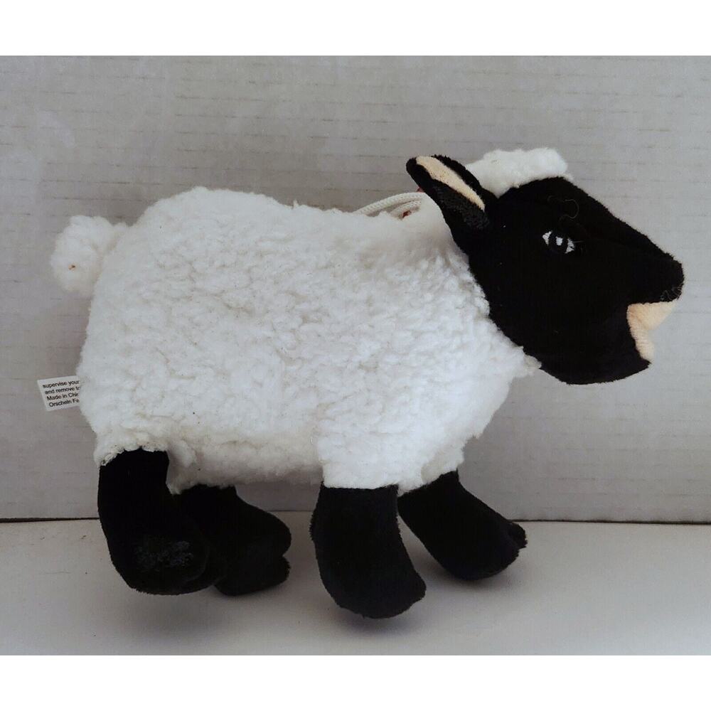 Sheep Squeaker Dog Toy with Tennis Ball Inside, 2 Toys in One - Picture 3 of 4